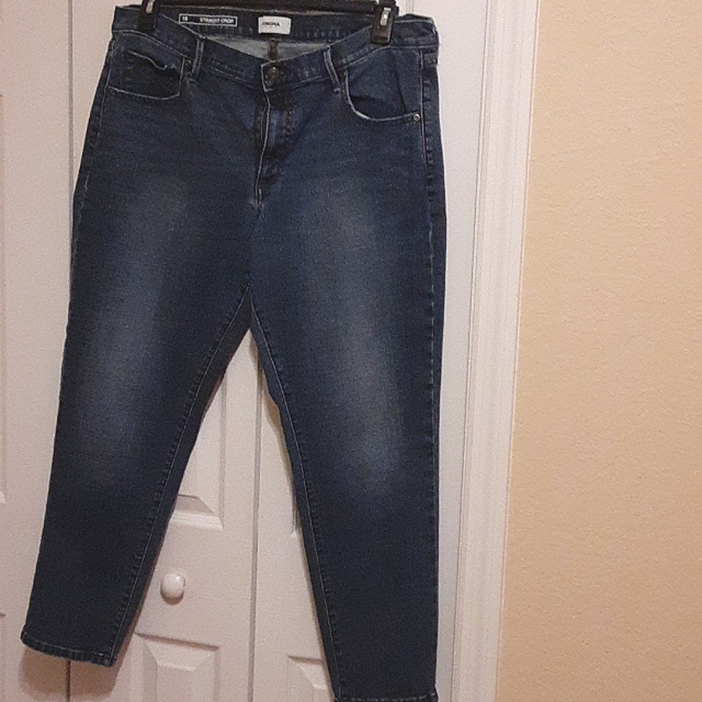 Sonoma 16 crop denim capri